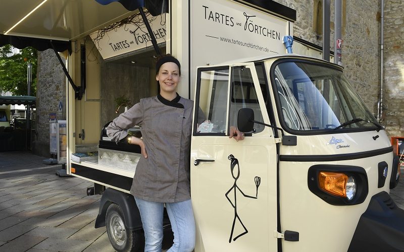 Pâtisserie auf drei Rädern - Tartes und Törtchen