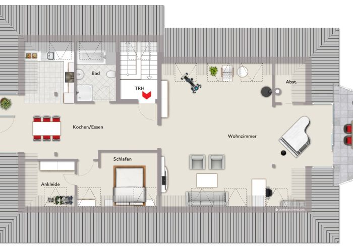 Exklusive 3-Zimmer Wohnung im Zentrum von Bielefeld