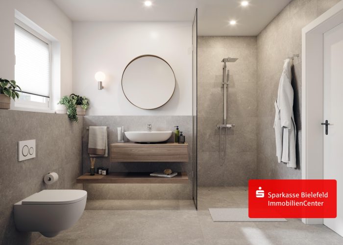 Nachhaltige, KfW-geförderte Neubauwohnung in Sennestadt