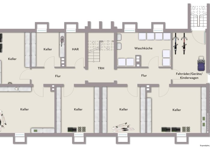 Tolle Erdgeschosswohnung in östlicher Innenstadtlage mit eigenem Garten