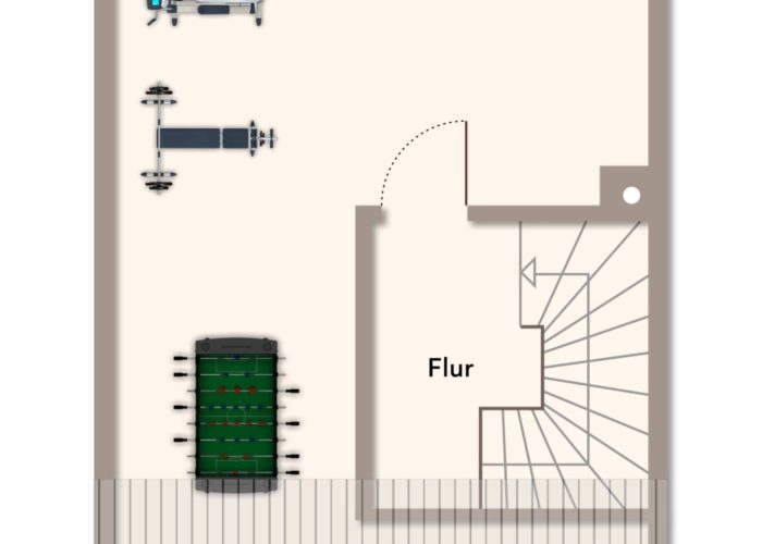 Reihenmittelhaus in Gellershagen mit zusätzl. 25 m² Nutzfläche im Dachgeschoss