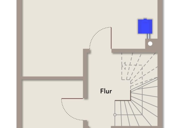 Reihenmittelhaus in Gellershagen mit zusätzl. 25 m² Nutzfläche im Dachgeschoss