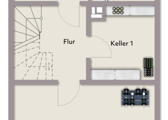 Attraktives Reihenmittelhaus in Ummeln mit Fußbodenheizung und Garage