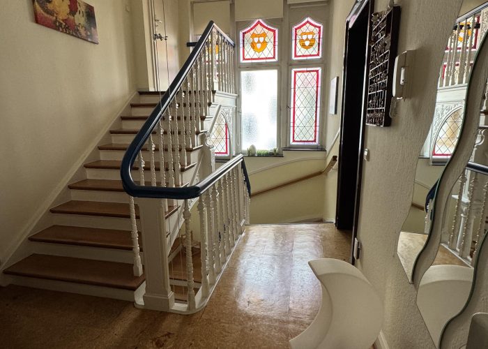 Gründerzeitvilla mit neugotischen Stilelementen in Innenstadtlage