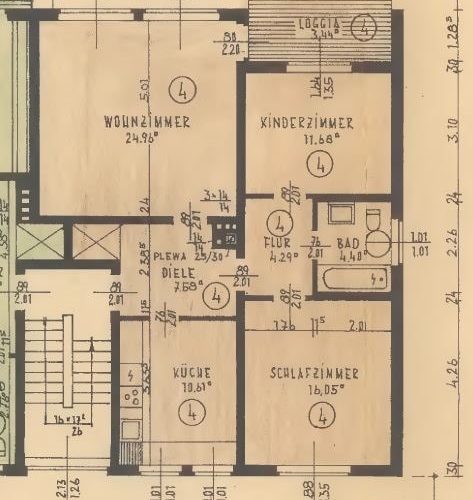 Eigentumwohnung in der östl. Innenstadt – Nähe Stauteiche