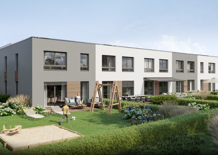 Familienfreundliches KfW 40 Reihenhaus in Heepen