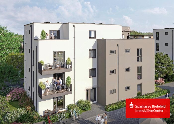 Energieeffiziente und klimafreundliche Neubauwohnung in Sennestadt