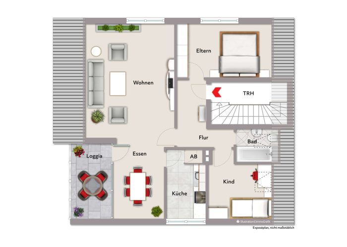 Schönes Einfamilienhaus mit Einliegerwohnung im Herzen von Quelle
