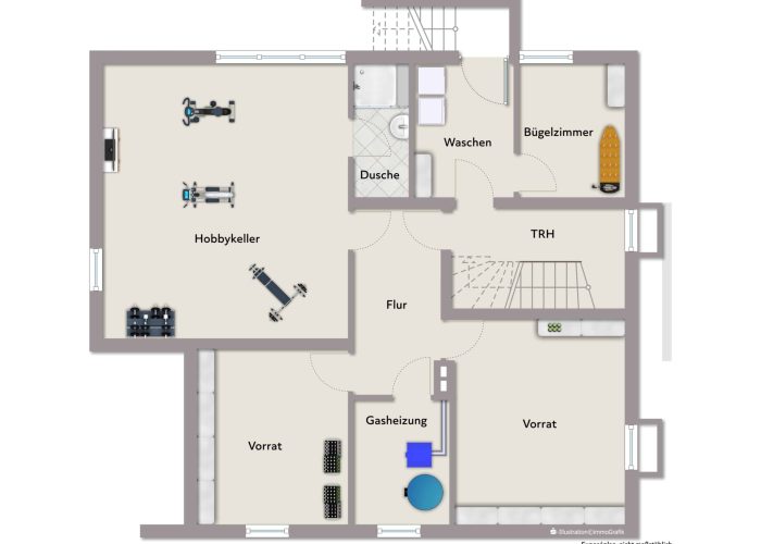 Schönes Einfamilienhaus mit Einliegerwohnung im Herzen von Quelle