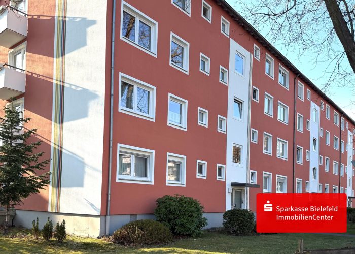 Charmante 3-Zimmer-Eigentumswohnung mit Loggia und Garage in Sennestadt