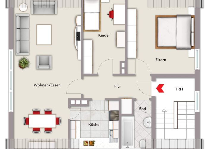 Einfamilienhaus mit Einliegerwohnung im gefragten Quelle