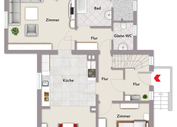 Einzigartiges renoviertes Einfamilienhaus in bester Lage von Herford