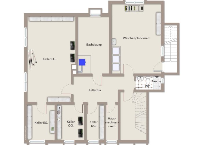 Gepflegtes Dreifamilienhaus für Kapitalanleger im schönen Theesen