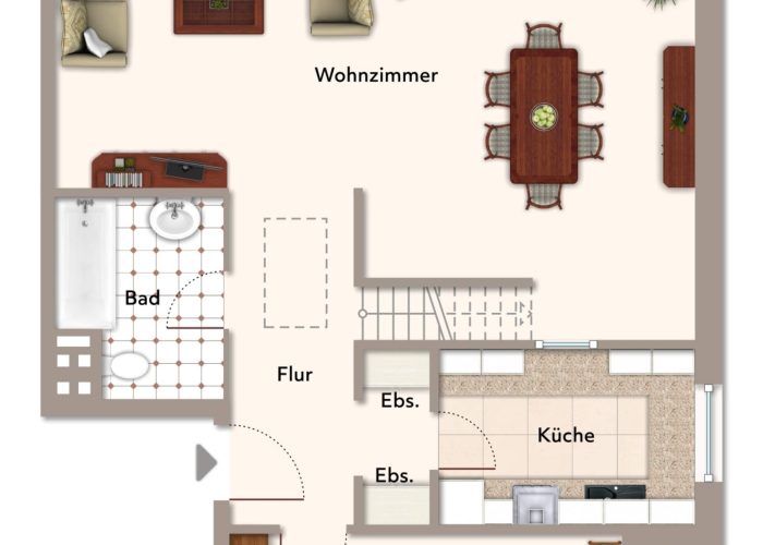 Eigentumswohnung mit Tiefgaragenstellplatz in Uninähe