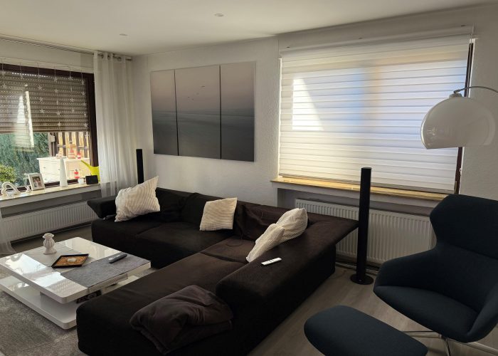 Großartiges Zweifamilienhaus mit schönem Garten, Balkon und Terrasse in Brake