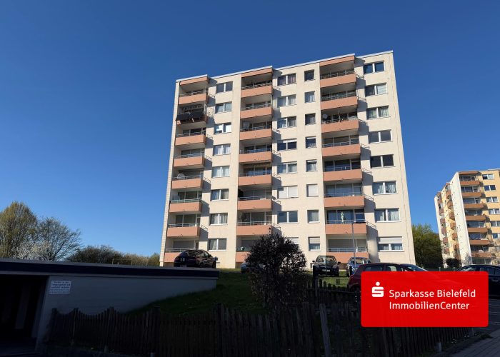 Gut geschnittene Eigentumswohnung mit Loggia und Stellplatz in Bad Salzuflen