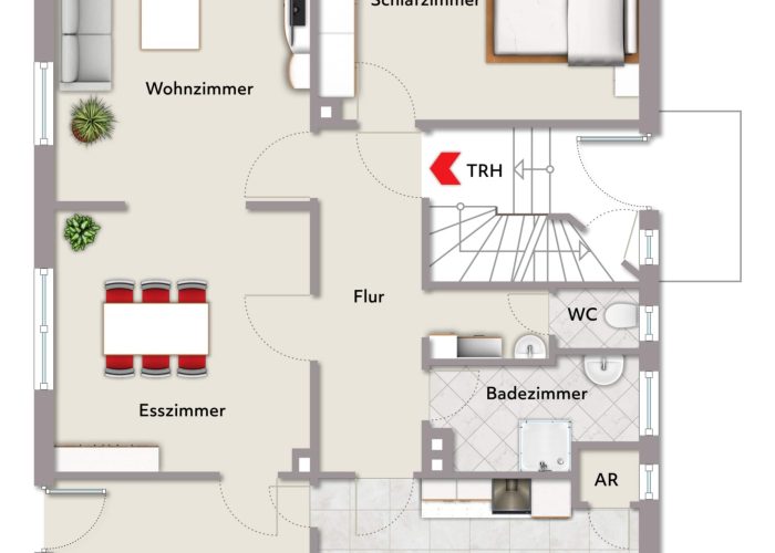 Solides Zweifamilienhaus in toller Lage von Gadderbaum