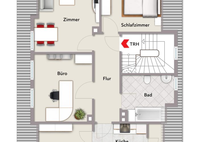 Solides Zweifamilienhaus in toller Lage von Gadderbaum