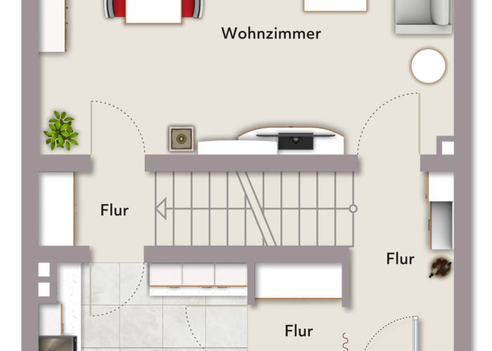 Reihenmittelhaus mit vielseitigem Gestaltungspotenzial in Altenhagen