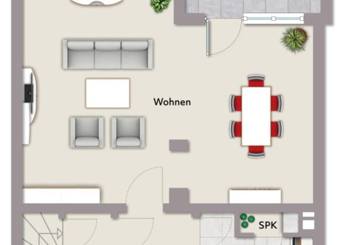 Ein Raumwunder für Familien: Reihenmittelhaus in Theesen