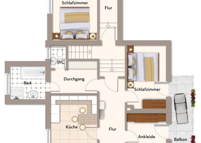 Zweifamilienhaus mit Einliegerwohnung in Lage