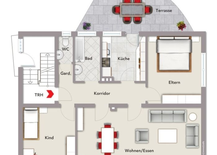 Solides Dreifamilienhaus mit Potenzial in Altenhagen