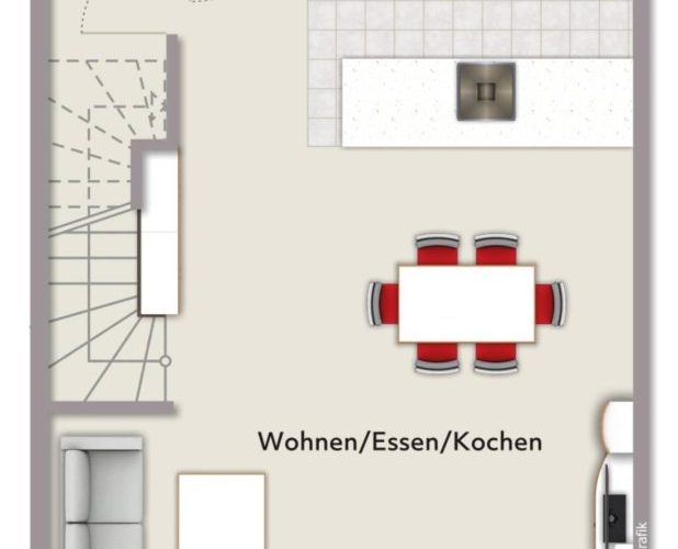 Familienfreundliches KfW 40 Reihenhaus in Heepen