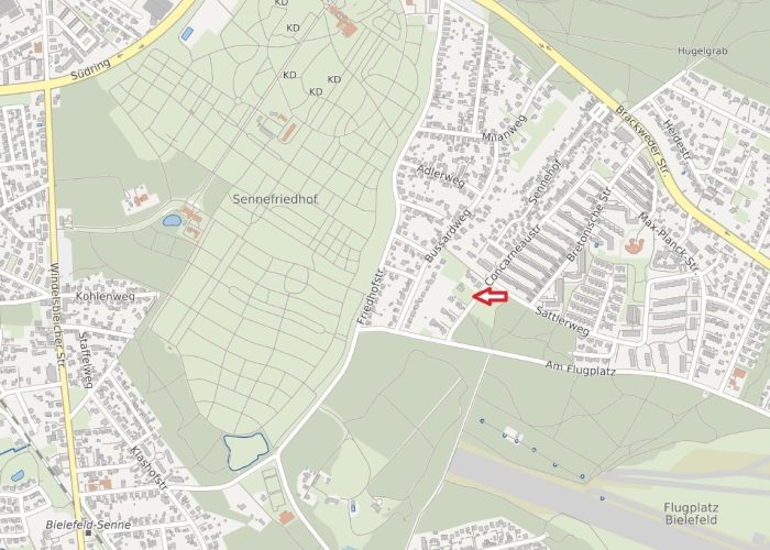 Einmalige Gelegenheit: 1 222 m² Traumgrundstück in begehrter Wohnlage Senne