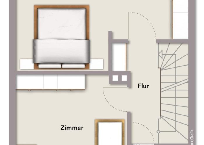 Schickes, komplett saniertes Reihenmittelhaus in Gellershagen