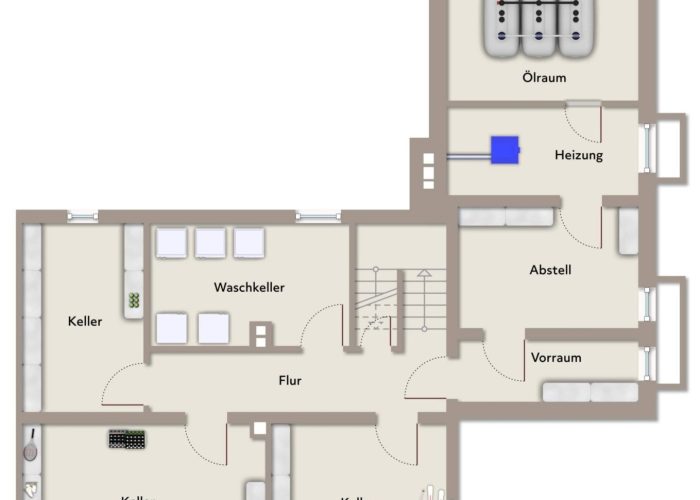 Renovierungsbedürftige Doppelhaushälfte in ruhiger Lage von Jöllenbeck
