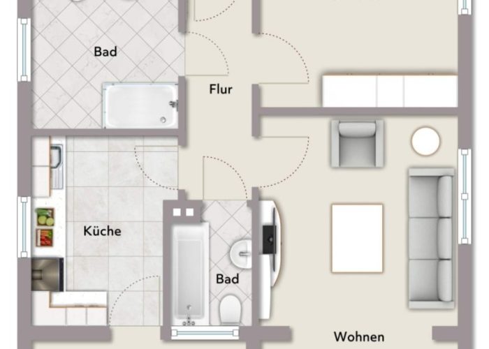 Einfamilienhaus in ruhiger Wohnsiedlung von Altenhagen