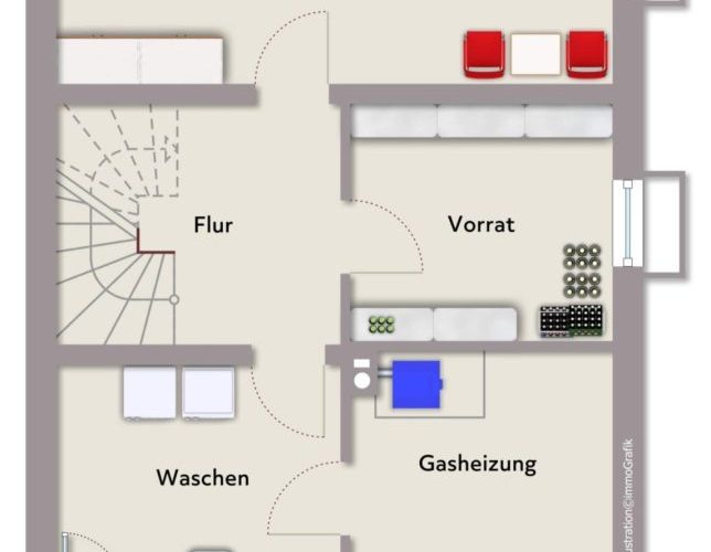 Drei Ebenen, viele Möglichkeiten! Gepflegte Doppelhaushälfte in Brake