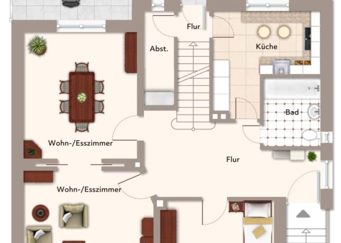 Einfamilienhaus mit Ausstrahlung und großem Nebengebäude