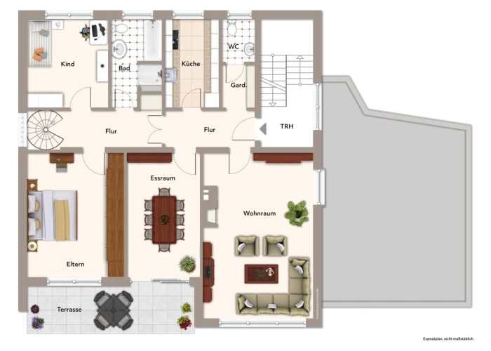 Freistehendes Haus in bester Gadderbaumer Lage mit viel Platz!