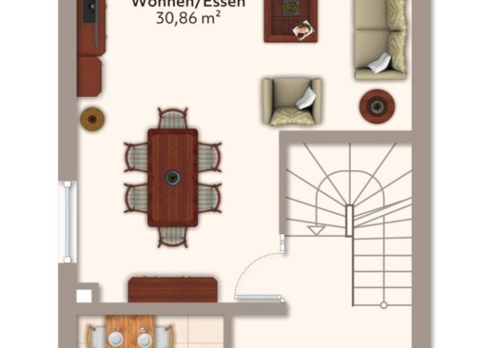 Schönes Reihenendhaus in ruhiger & beliebter Wohnlage von Großdornberg