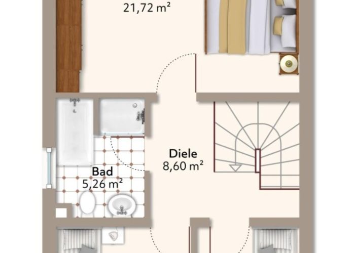 Schönes Reihenendhaus in ruhiger & beliebter Wohnlage von Großdornberg