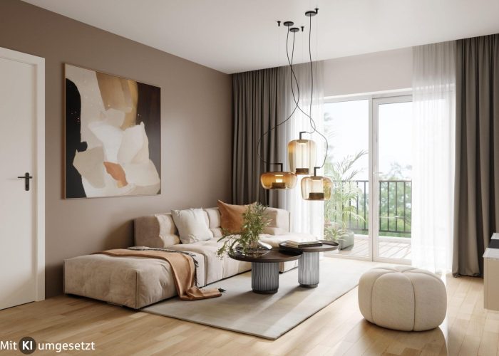 Neubau Eigentumswohnungen in Sennestadt – KfW 40 QNG – Standard