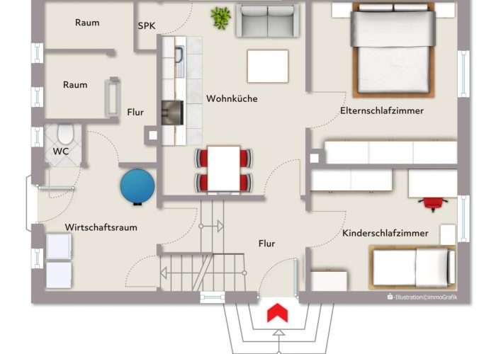 Einfamilienhaus mit viel Grundstücksfläche in Leopoldshöhe