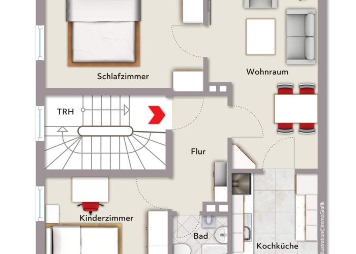 3 Wohneinheiten unter einem Dach – Doppelhaushälfte in Gellershagen