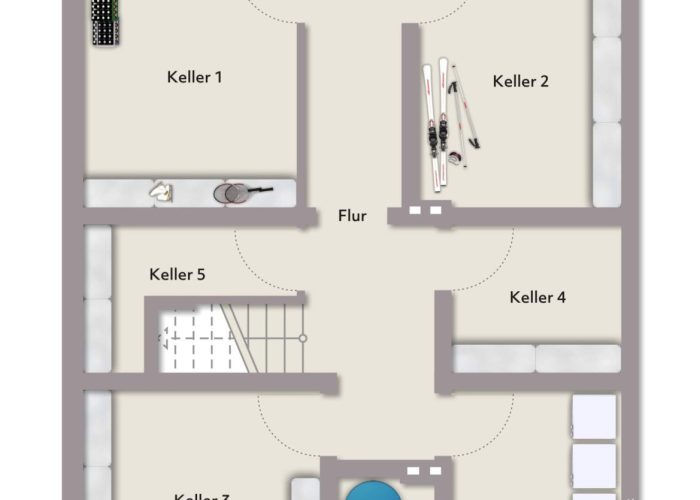 3 Wohneinheiten unter einem Dach – Doppelhaushälfte in Gellershagen
