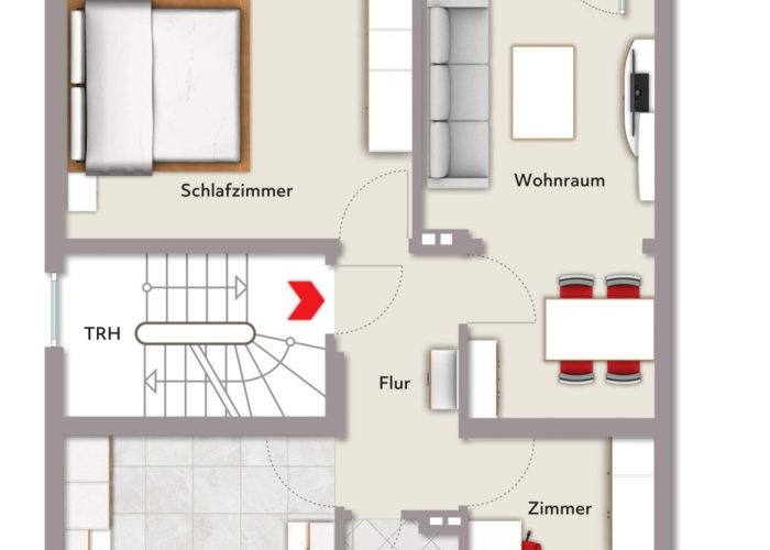 3 Wohneinheiten unter einem Dach – Doppelhaushälfte in Gellershagen