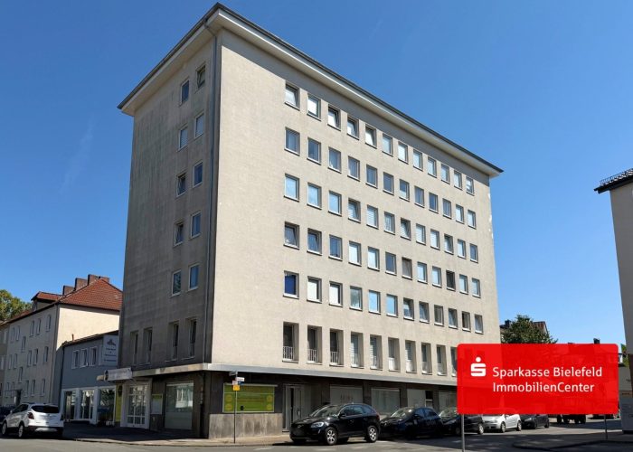 Etagenwohnung im Mehrfamilienhaus mit Aufzug in Bielefeld Mitte