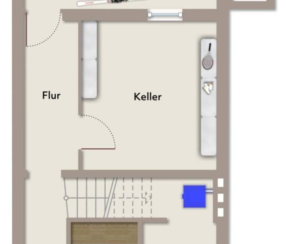 In Teilen bereits renoviertes Reihenendhaus in zentraler Lage im schönen Heepen
