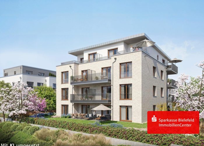 Neubau-Erdgeschosswohnung im Ortsteil Heepen