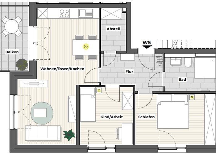 Neubau-Etagenwohnung im Ortsteil Heepen